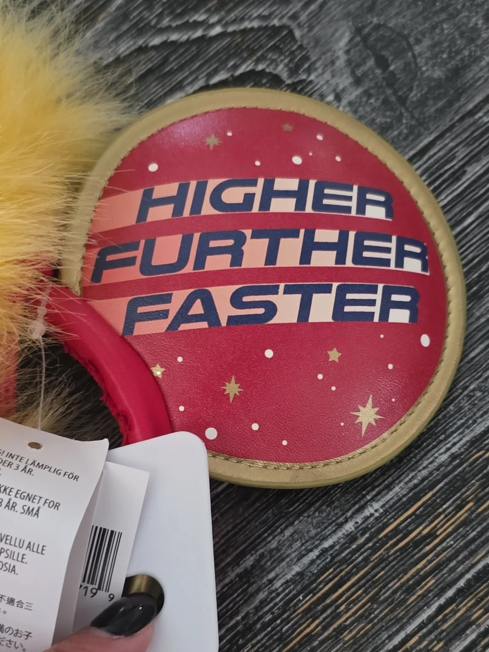 Disney Red, Yellow & Blue Captain Marvel Ear Headband
